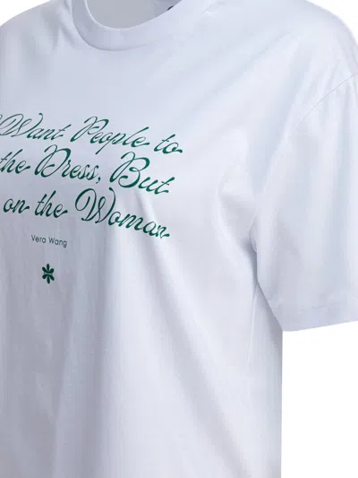 Semper Quote-print T-shirt In White