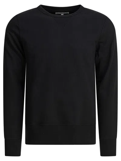 Merz B Schwanen Loopwheeled Sweatshirts Black In Black