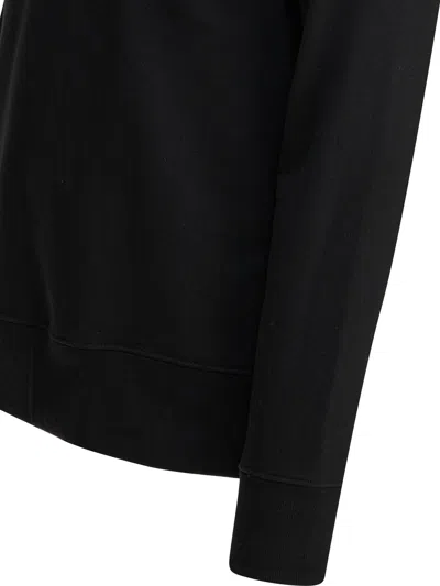 Merz B Schwanen Loopwheeled Sweatshirts Black In Black