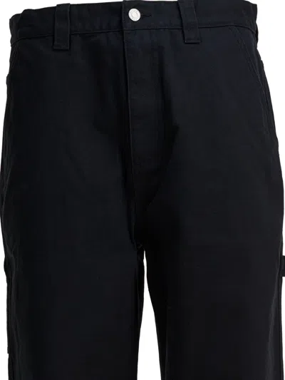 Stussy Workgear Straight-leg Pants In Black