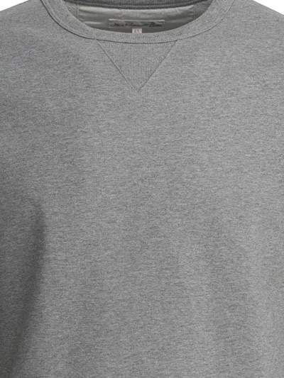 Merz B Schwanen Loopwheeled Sweatshirts Grey In Gray