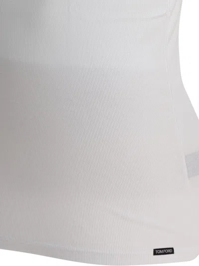 Tom Ford Sleeveless Crewneck T-shirt In Multi