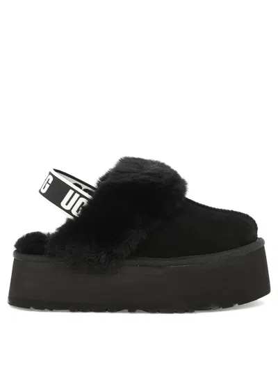 Ugg Sling-back Slipper Shoes In Black