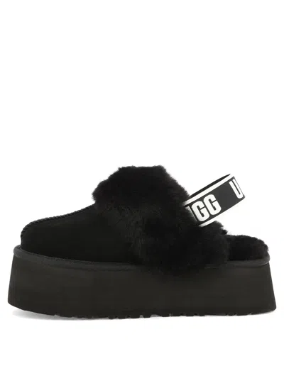 Ugg Sling-back Slipper Shoes In Black
