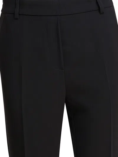 Semper Pants With Elasticized Waist In Black