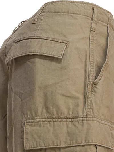 Nonnative Trooper 6p Shorts Beige In Brown