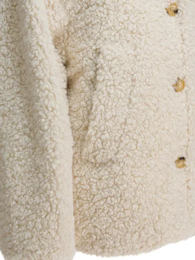 Tatras White Polyester Padded Jacket In Neutral