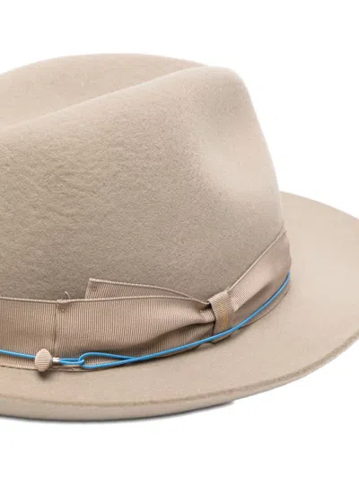 Borsalino Monica Wool And Cashmere Hat In Neutral
