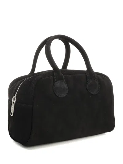 Margesherwood Soft Bowling Handbags Black In Black