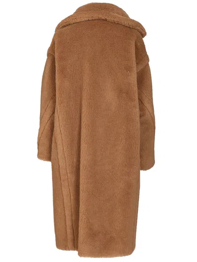Max Mara Teddy Bear Icon Coat Coats Beige In Multi