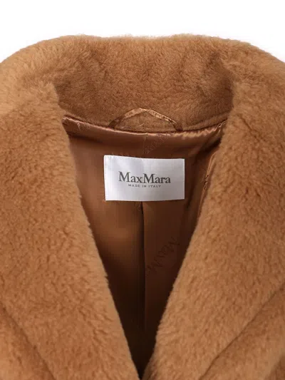 Max Mara Teddy Bear Icon Coat Coats Beige In Multi