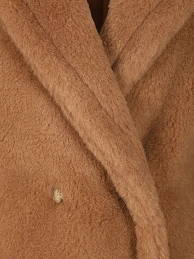 Max Mara Teddy Bear Icon Coat Coats Beige In Multi