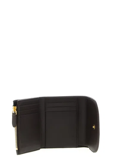 Burberry Beige Highlands Cotton Wallet In Multi