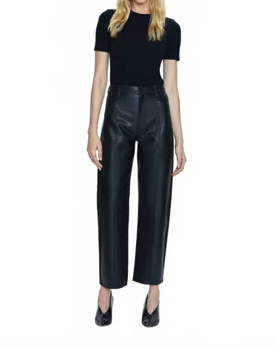 Pistola Taylor High Rise Arched Jeans In Slate Black In Black