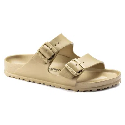 Birkenstock Women's Arizona Eva Flip-flops In Glamour Gold In Multi