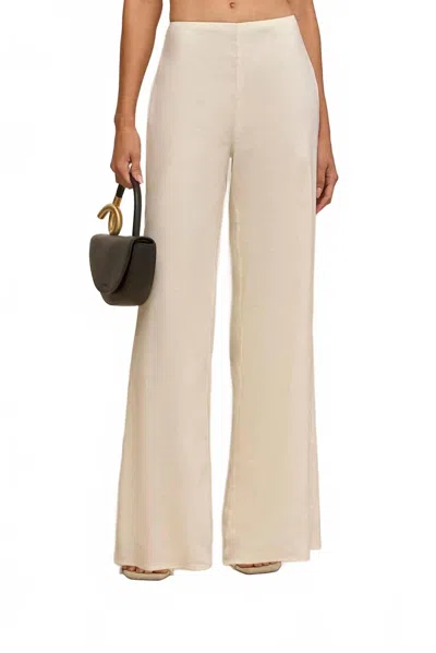 Cult Gaia Kora Pants In Off White In Gray