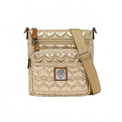 Brighton Women's Kallista Messenger Bag In Gold In Neutral