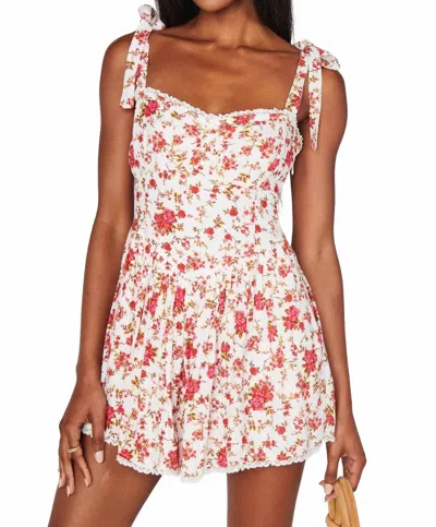 Show Me Your Mumu Regal Romper In Southern Roses In Multi