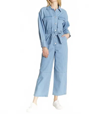 Oat New York Cute Overalls In Denim In Blue