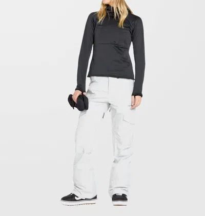 Volcom Gridlock Balaclava Hoodie In Black In Black