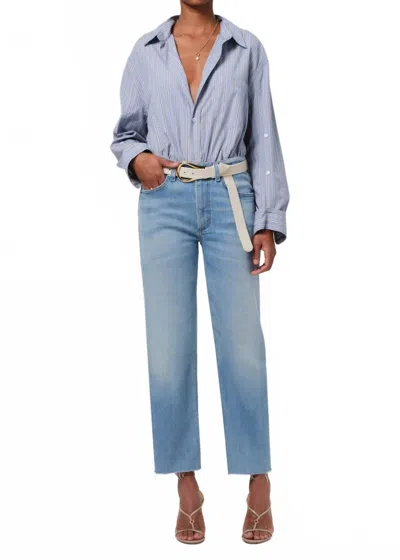 Citizen Of Humanity Palma Straight Jean In Lisbon In Blue
