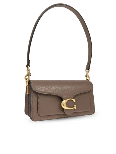 Coach Polished Pebble Leather Tabby Shoulder B