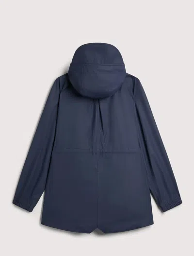 Coccinelle X Peanuts Graphic-print Hooded Parka In Blue