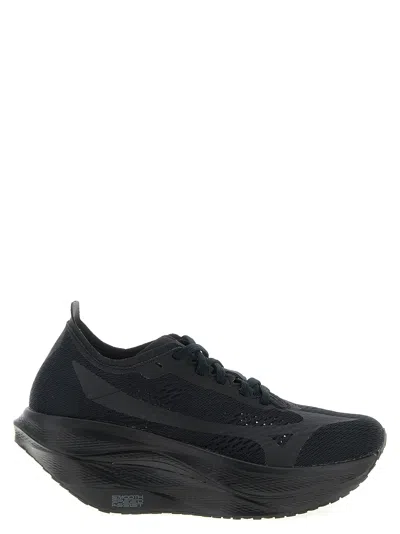 Comme Des Garçons X Mizuno Wave "rebellion Pro" Sneakers In Black