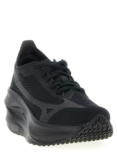 Comme Des Garçons X Mizuno Wave "rebellion Pro" Sneakers In Black