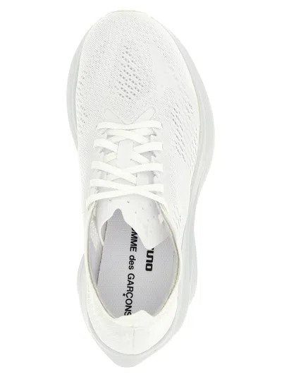 Comme Des Garçons Lightweight Breathable Sneakers For Everyday Use In White