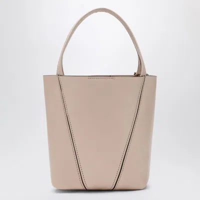 Chloé Compact Travel Bag Shoulder Strap In Neutral