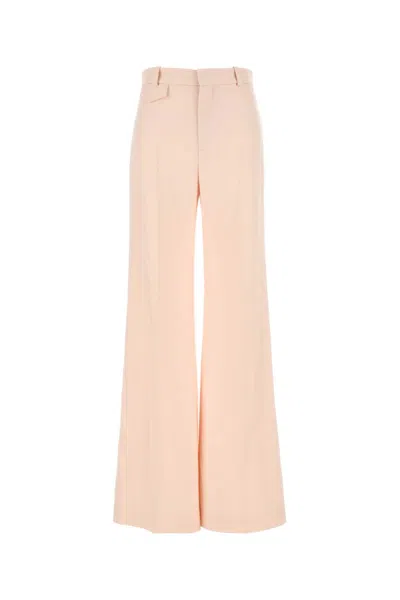 Chloé Chloe Women Light Pink Wool Pant In Pink