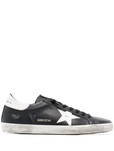 Golden Goose Superstar Sneakers In Black