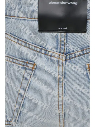 Alexander Wang Bite Shorts In Blue