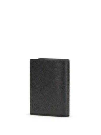 Givenchy Calfskin Leather Continental Wallet In Black