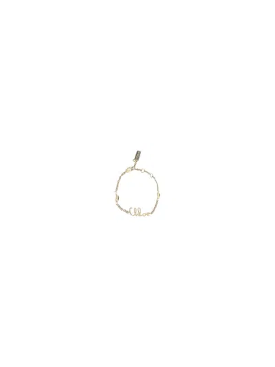 Chloé Iconic Chain Link Bracelet In Gold