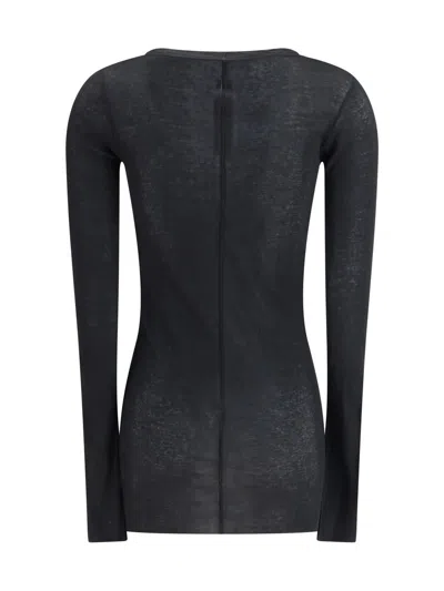 Rick Owens T-shirts In Black