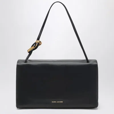Marc Jacobs Spacious Dual Shoulder Bag Made Of Leather In Black