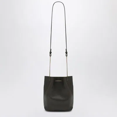 Saint Laurent Moss Bucket Bag In Green