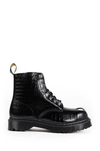 Dr. Martens 1460 Pascal Bex Steel Toe Leather Boots In Black