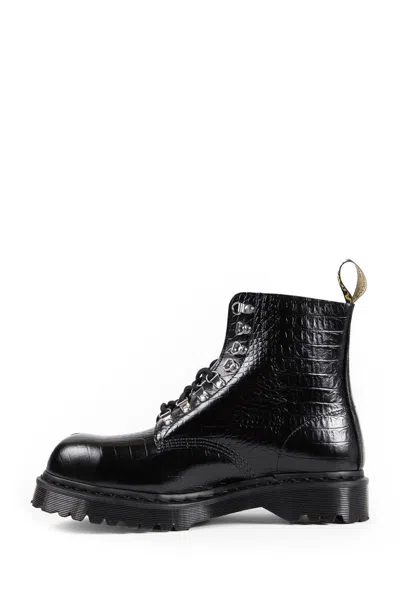 Dr. Martens 1460 Pascal Bex Steel Toe Leather Boots In Black