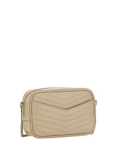 Saint Laurent Shoulder Bags In Sand