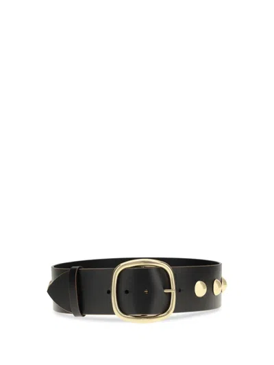 Chloé Black Lamb Ovis Aries Aries Regular Belt In Black