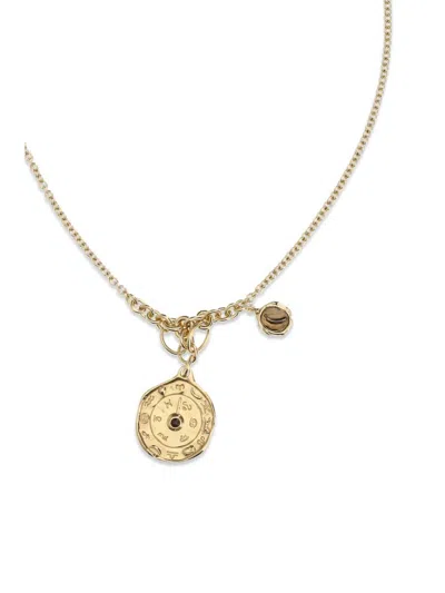 Chloé Women Medals Pendant Necklace In Gold