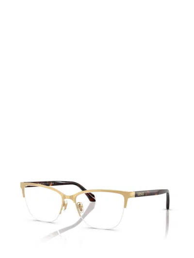Versace Eyewear Eyeglasses In Gold