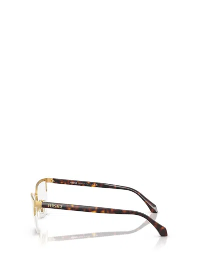 Versace Eyewear Eyeglasses In Gold