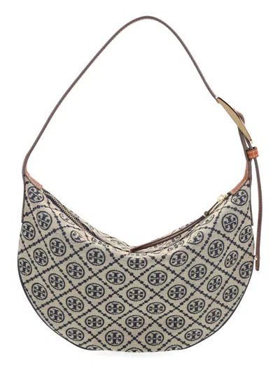 Tory Burch "balloon T Monogram" Bag In Orange