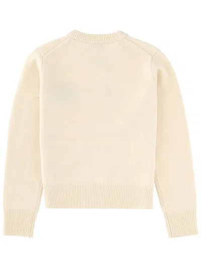 Maison Kitsuné "fox Head" Sweater In Animal Print