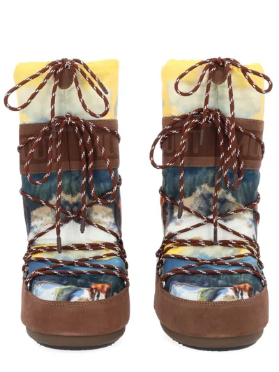 Moon Boot Per Guest In Residence "moon Boot X Guest In Residence" Boot In Multi