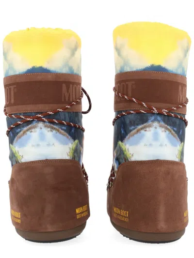 Moon Boot Per Guest In Residence "moon Boot X Guest In Residence" Boot In Multi